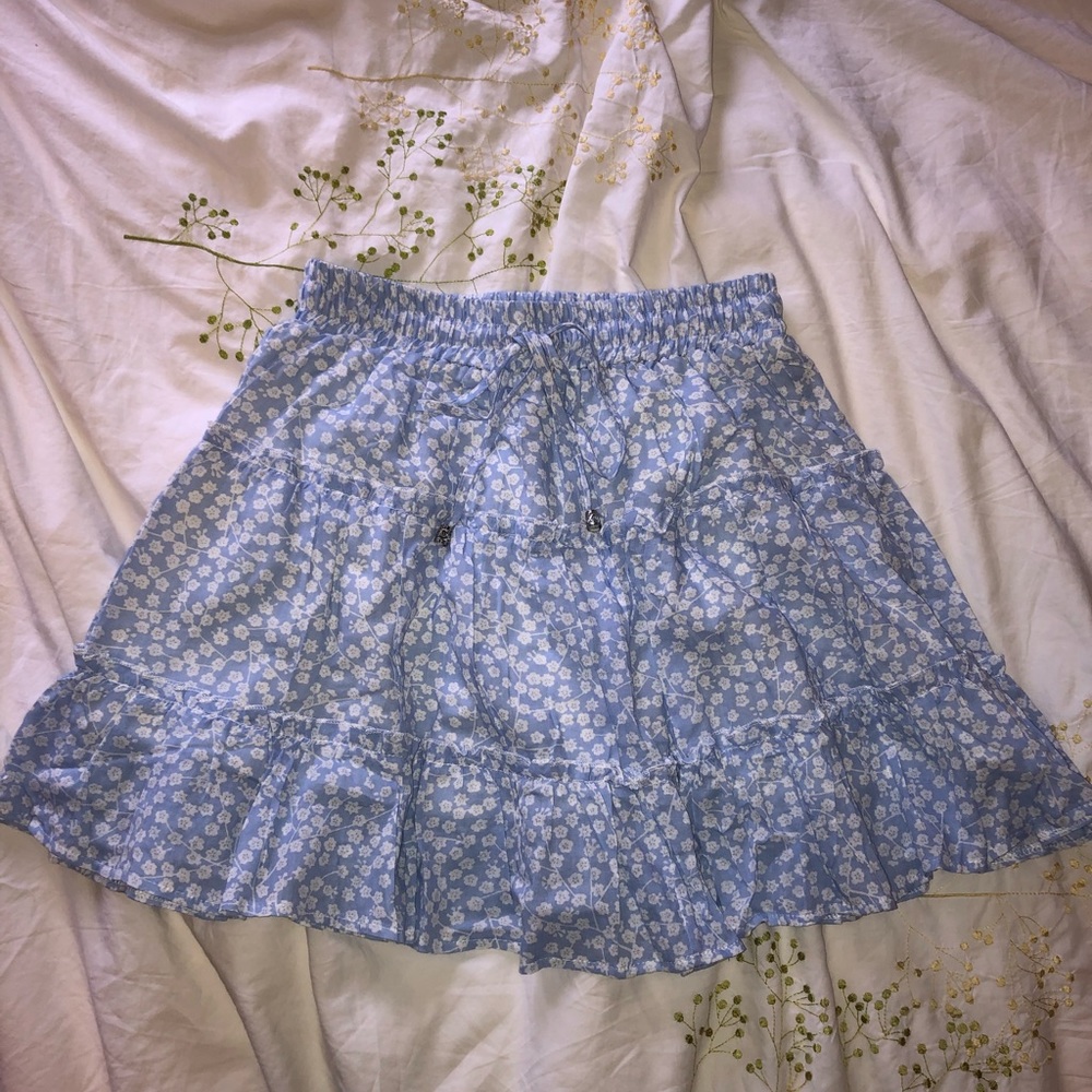 Floral tiered mini skirt!  BRAND NEW!